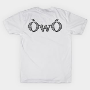 Angry OwO - Angry ÒwÓ - Angry Japanese Emoticons T-Shirt